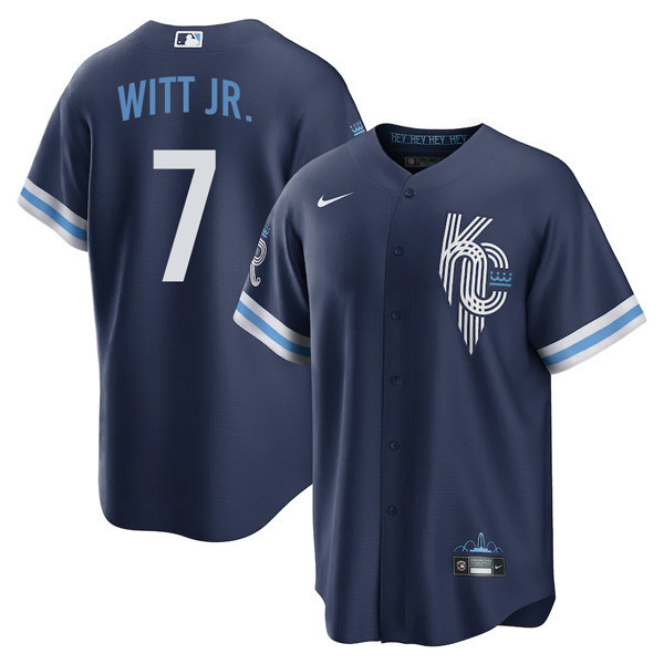 Kansas City Royals Cool Base City Connect Player Jersey 2022 Stitched - Image 2