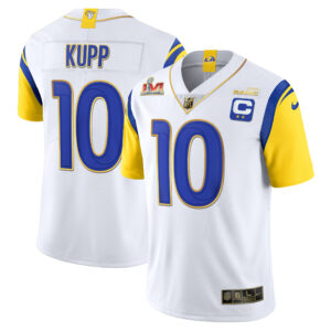 Los Angeles Rams Super Bowl LVI Vapor Gold Trim Jersey - All Stitched