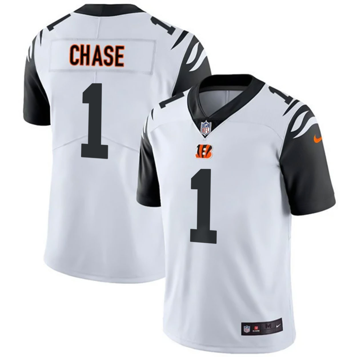 Men's Cincinnati Bengals White Gold & Black Gold Jersey - All Stitched - Image 18