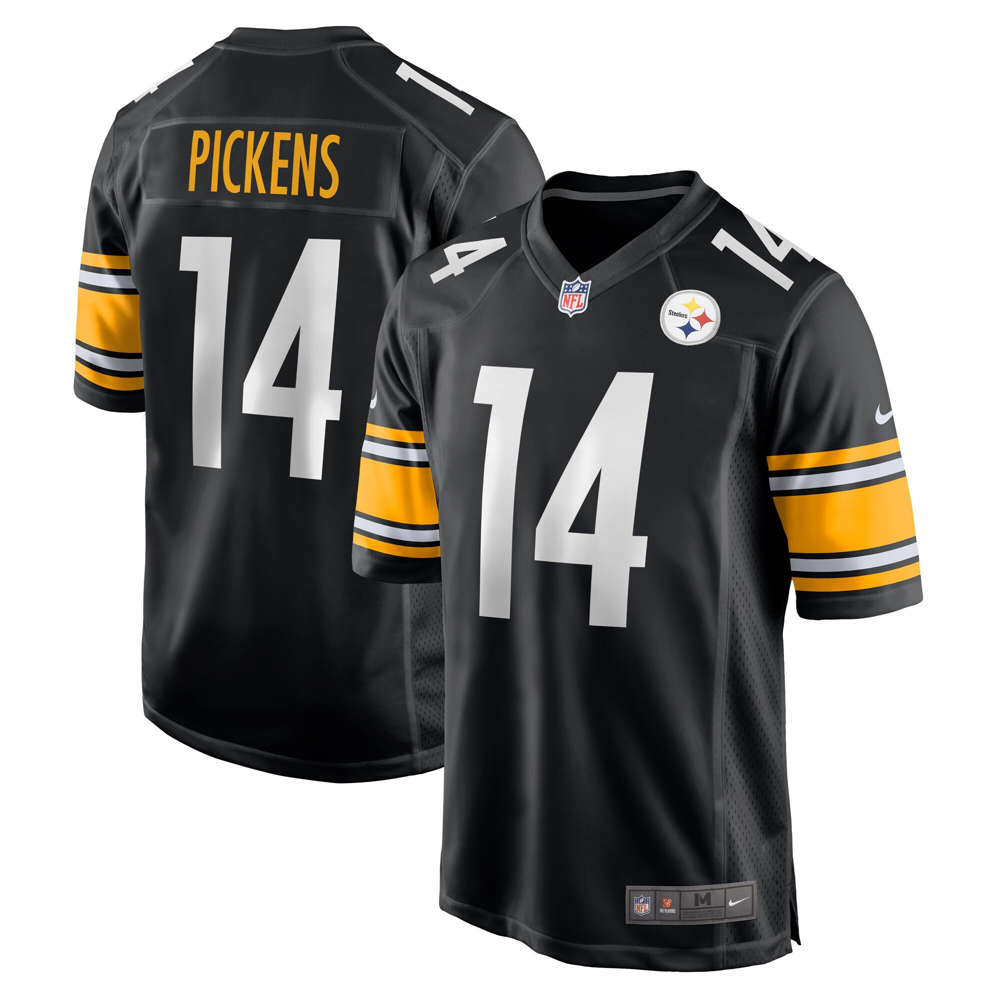 Steelers 2022 NFL Draft First Round Pick Game - Black - All Stitched - Image 4