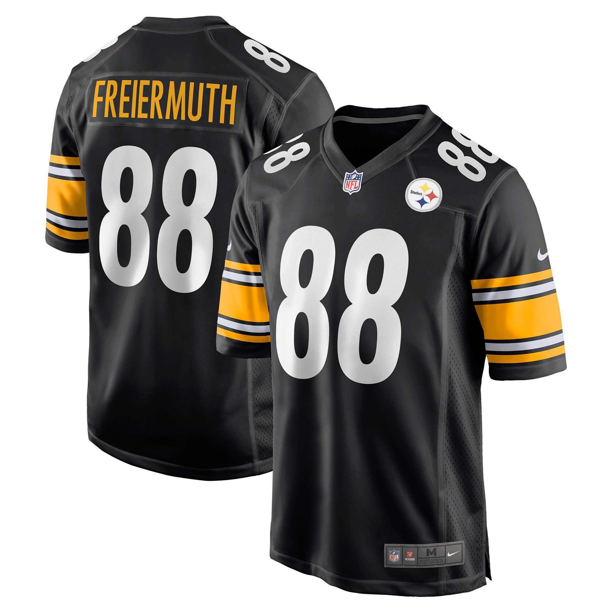 Steelers 2022 NFL Draft First Round Pick Game - Black - All Stitched - Image 7