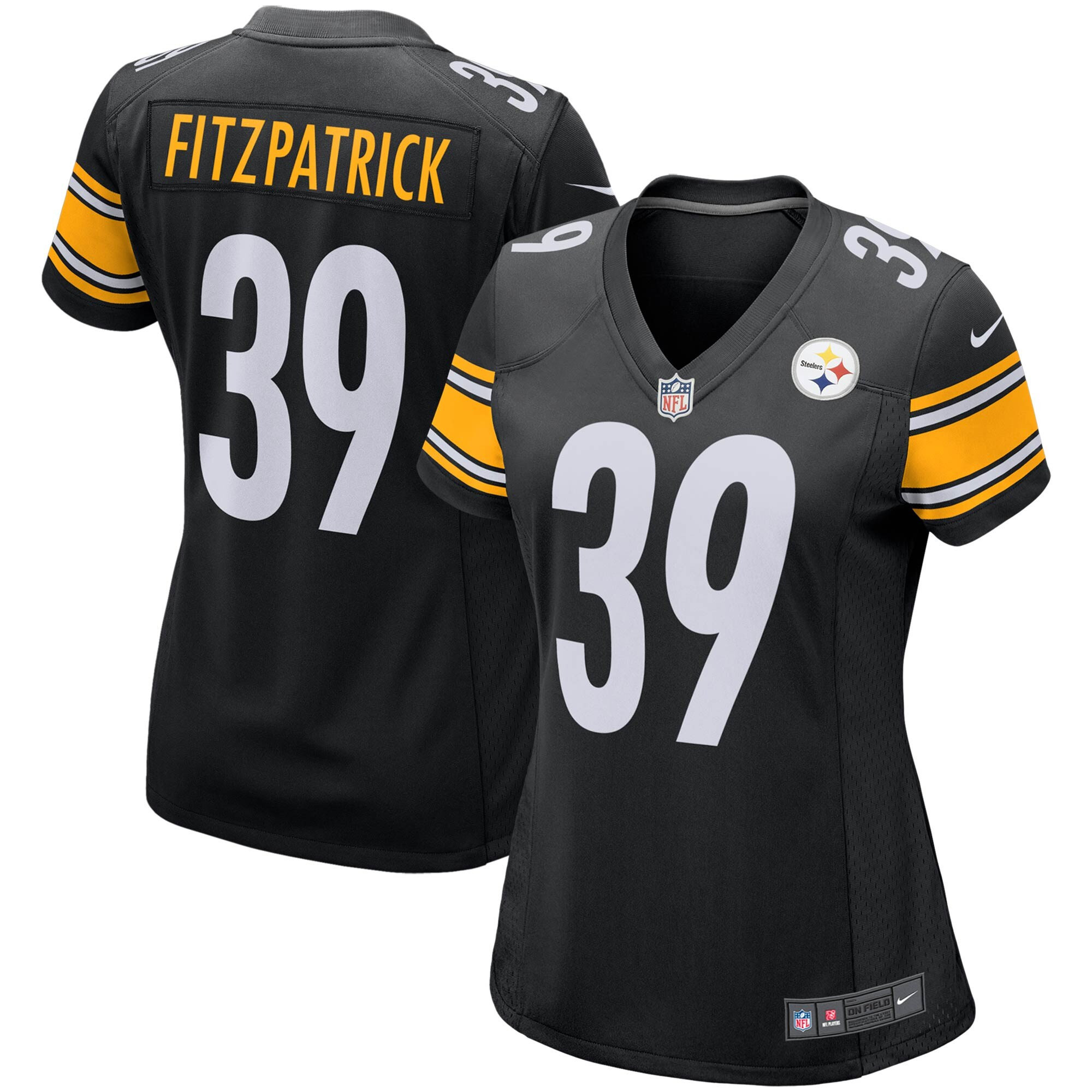 Steelers 2022 NFL Draft First Round Pick Game - Black - All Stitched - Image 10