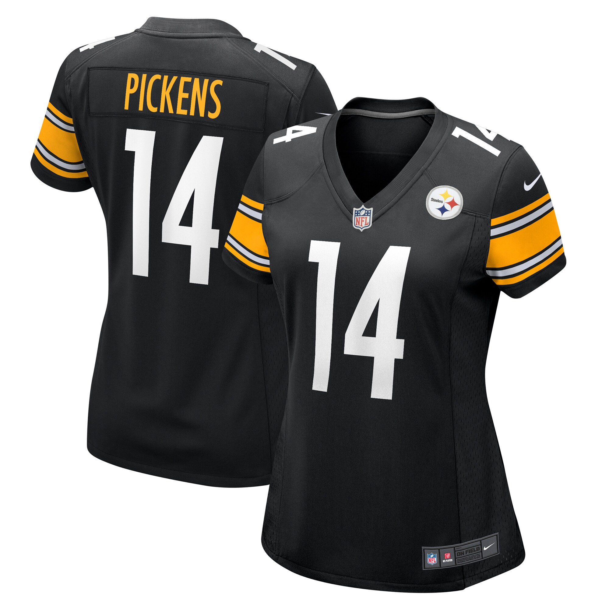 Steelers 2022 NFL Draft First Round Pick Game - Black - All Stitched - Image 11