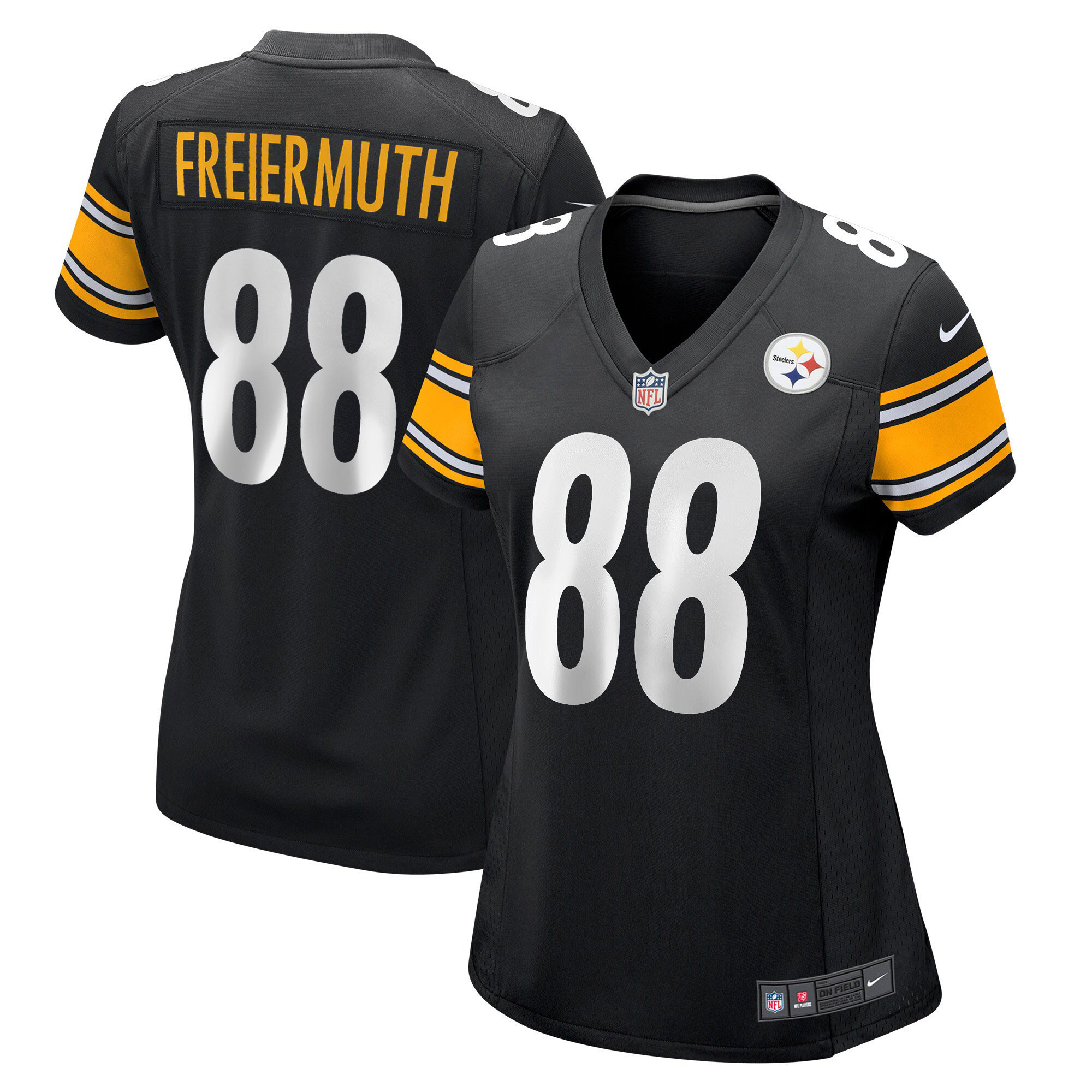 Steelers 2022 NFL Draft First Round Pick Game - Black - All Stitched - Image 14