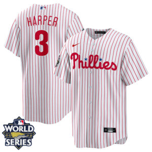 Women's Philadelphia Phillies Gold 2022 World Series Jersey - All Stitched