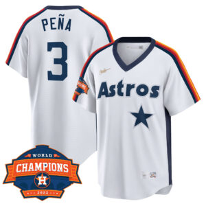 Houston Astros Home Cooperstown 2022 Champions Limited Player Jersey - All Stitched