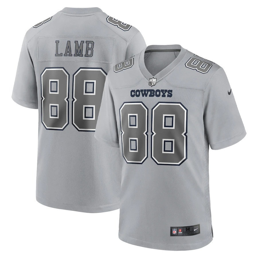 CeeDee Lamb Cowboys Game Team - All Stitched - Image 5