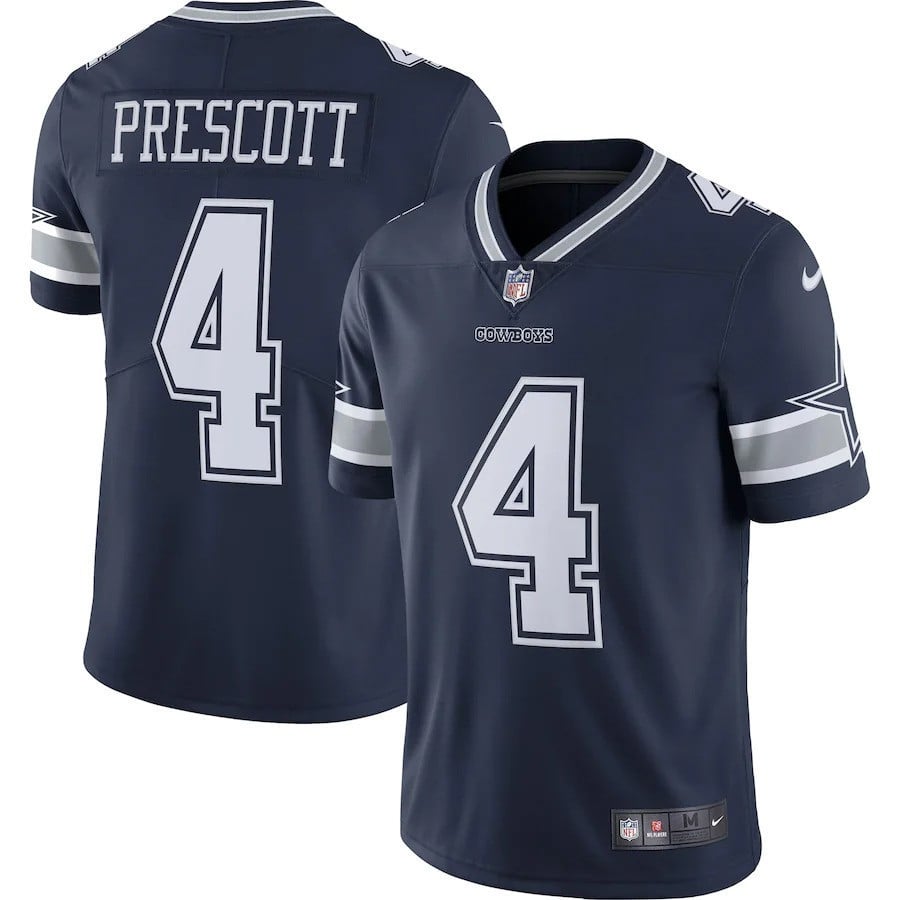 Dak Prescott Cowboys Vapor Jersey - All Stitched - Image 4