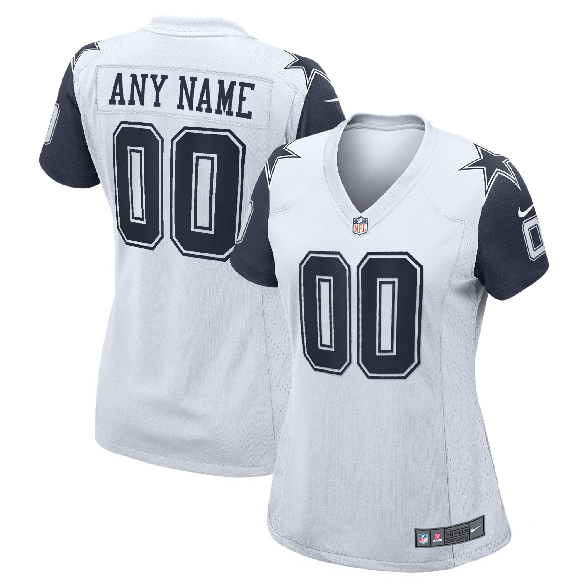 Cowboys Custom Name and Number Game - Stitched - Image 8