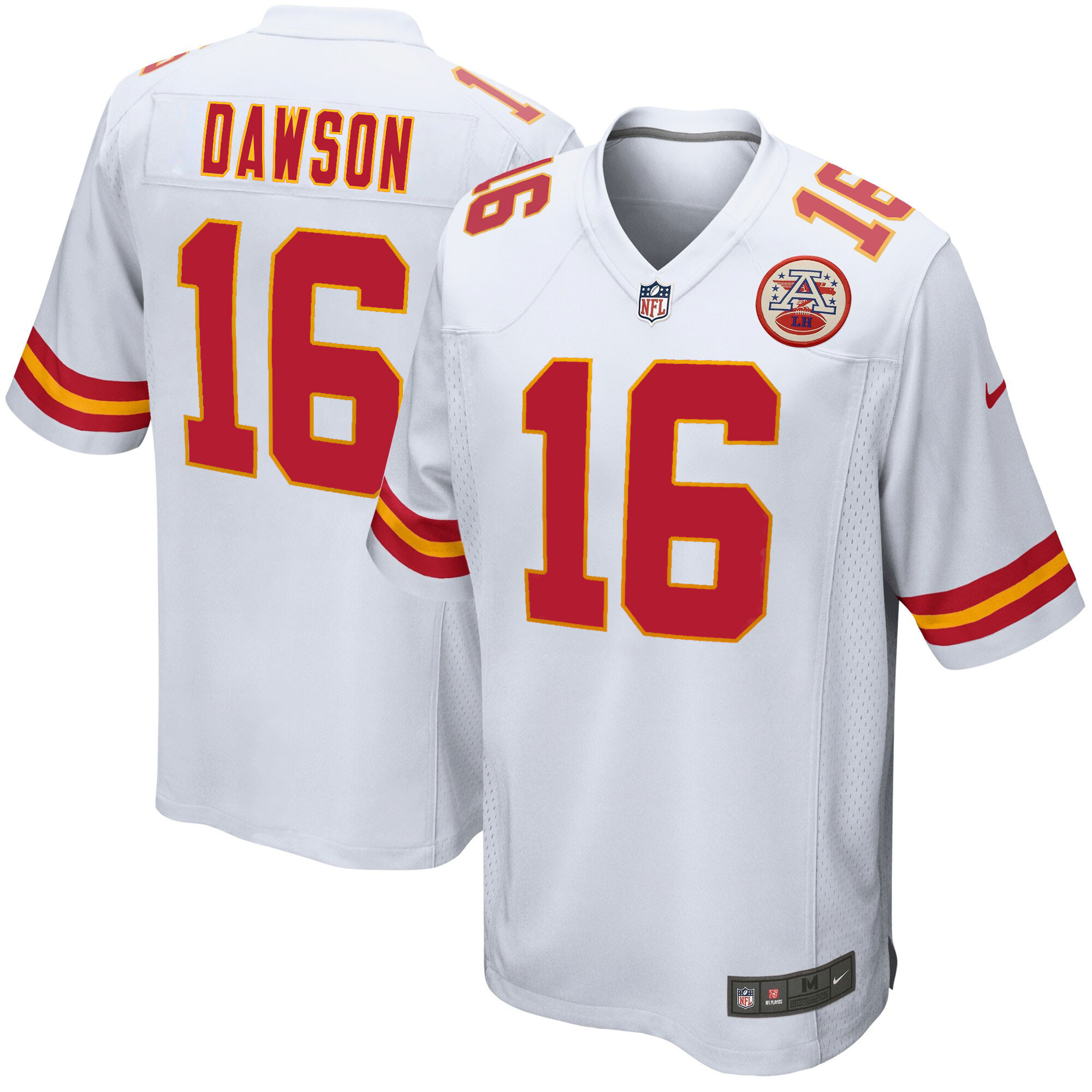 Chiefs Len Dawson Red Game Retired Player - All Stitched - Image 2
