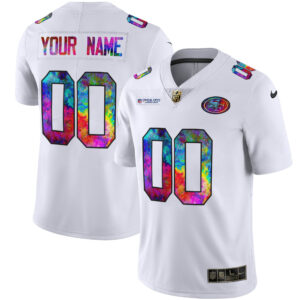 49ers Crucial Catch Custom Jersey - All Stitched