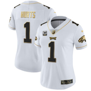 Women's Eagles Gold & Split Vapor - All Stitched