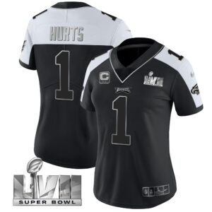 Women's Eagles Super Bowl LVII Alternate Jersey - All Stitched