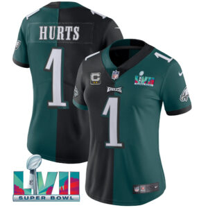 Women's Eagles Super Bowl LVII Split Jersey - All Stitched