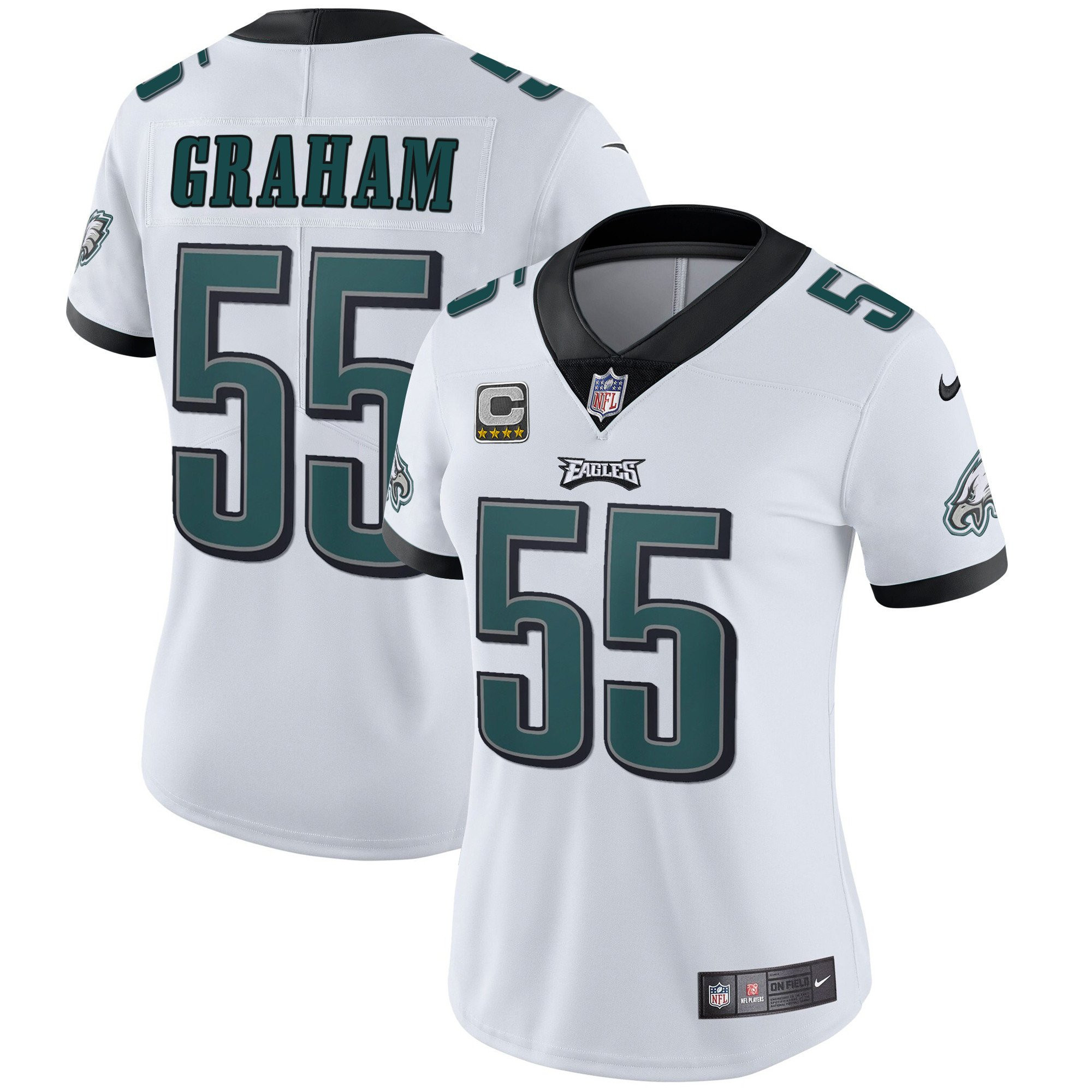 Eagles Vapor White - All Stitched - Image 13