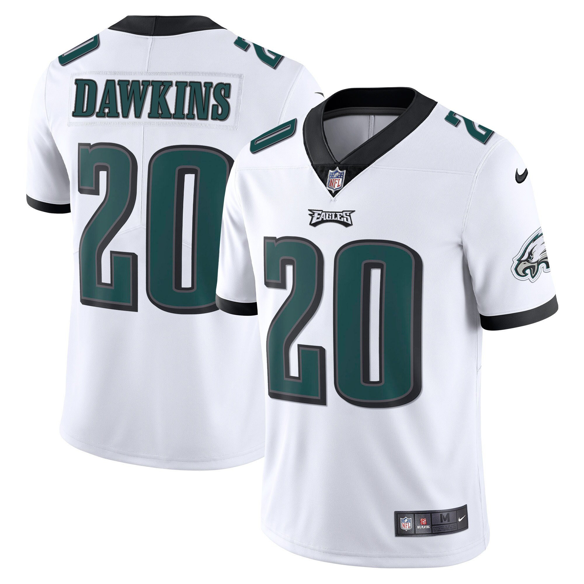 Eagles Vapor White - All Stitched - Image 5