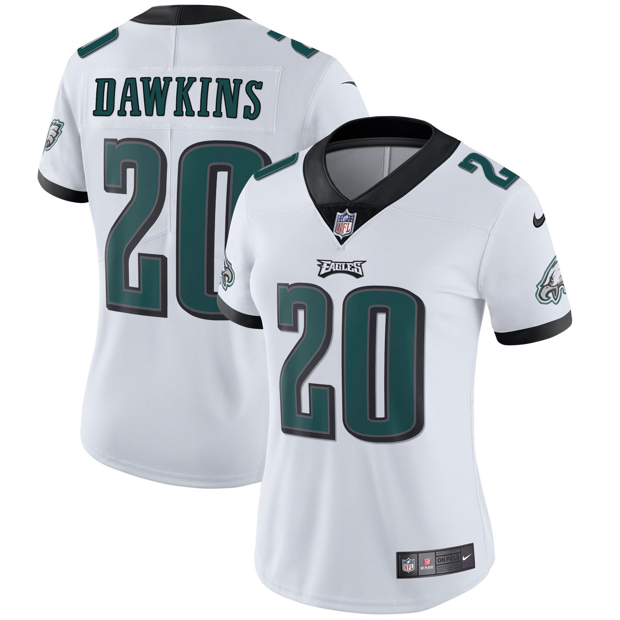 Eagles Vapor White - All Stitched - Image 14