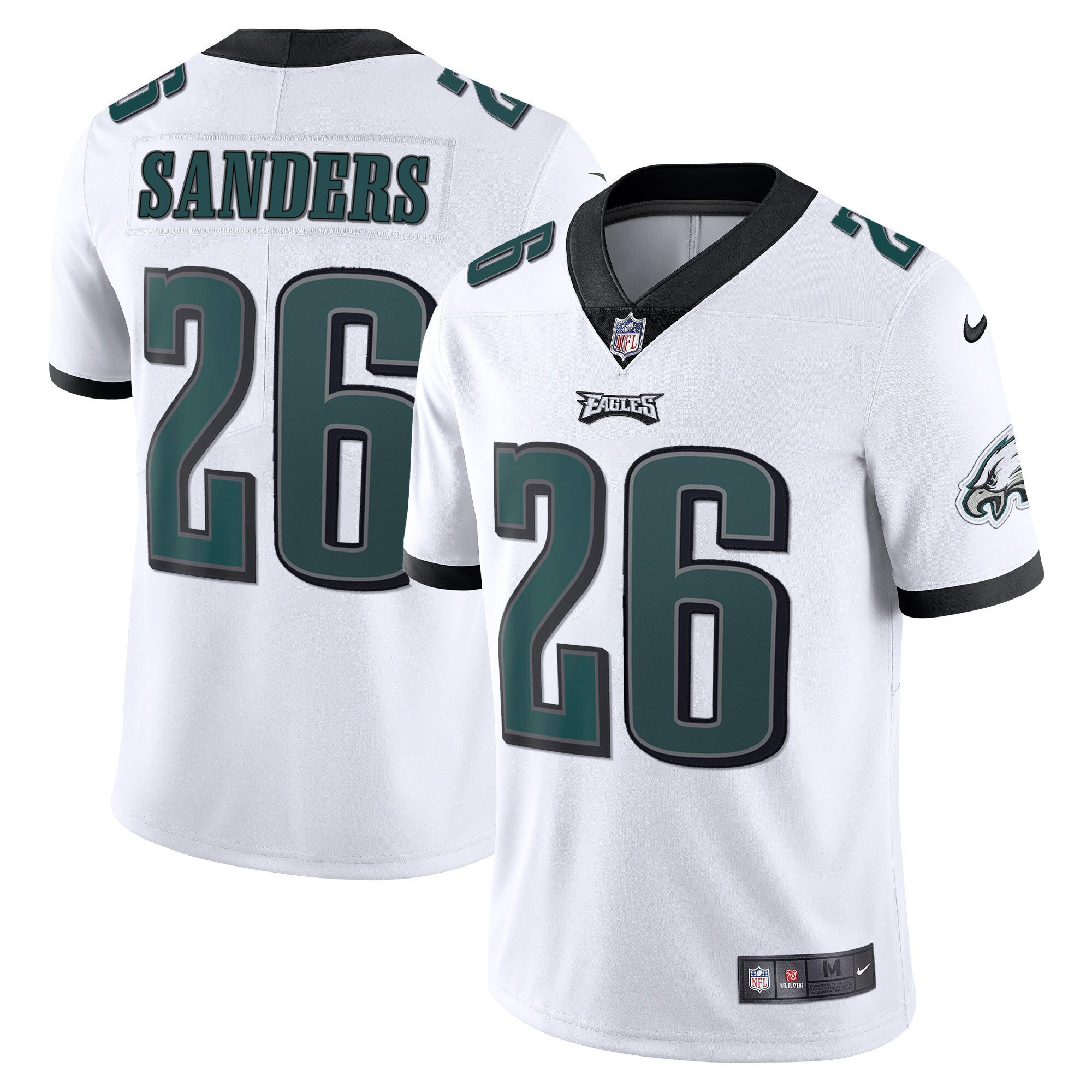 Eagles Vapor White - All Stitched - Image 9