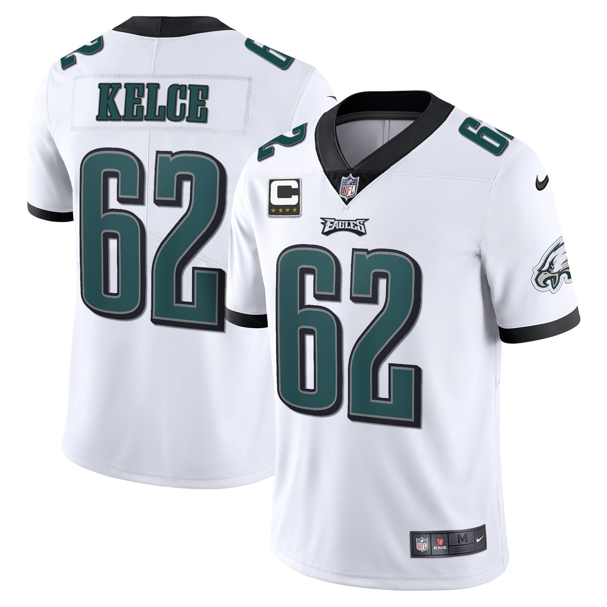 Eagles Vapor White - All Stitched - Image 7