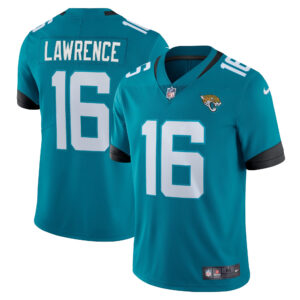 Trevor Lawrence Jacksonville Jaguars Blue Jersey - All Stitched
