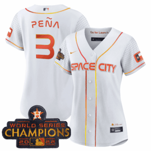 Women's Astros 2023 Space City Champions Jersey – All Stitched