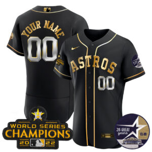 Houston Astros 2022 Champions 35 Year Anniversary Astrodome Patch Jersey – All Stitched