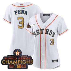 Women's Astros 2023 Gold Rush Collection Jersey – All Stitched