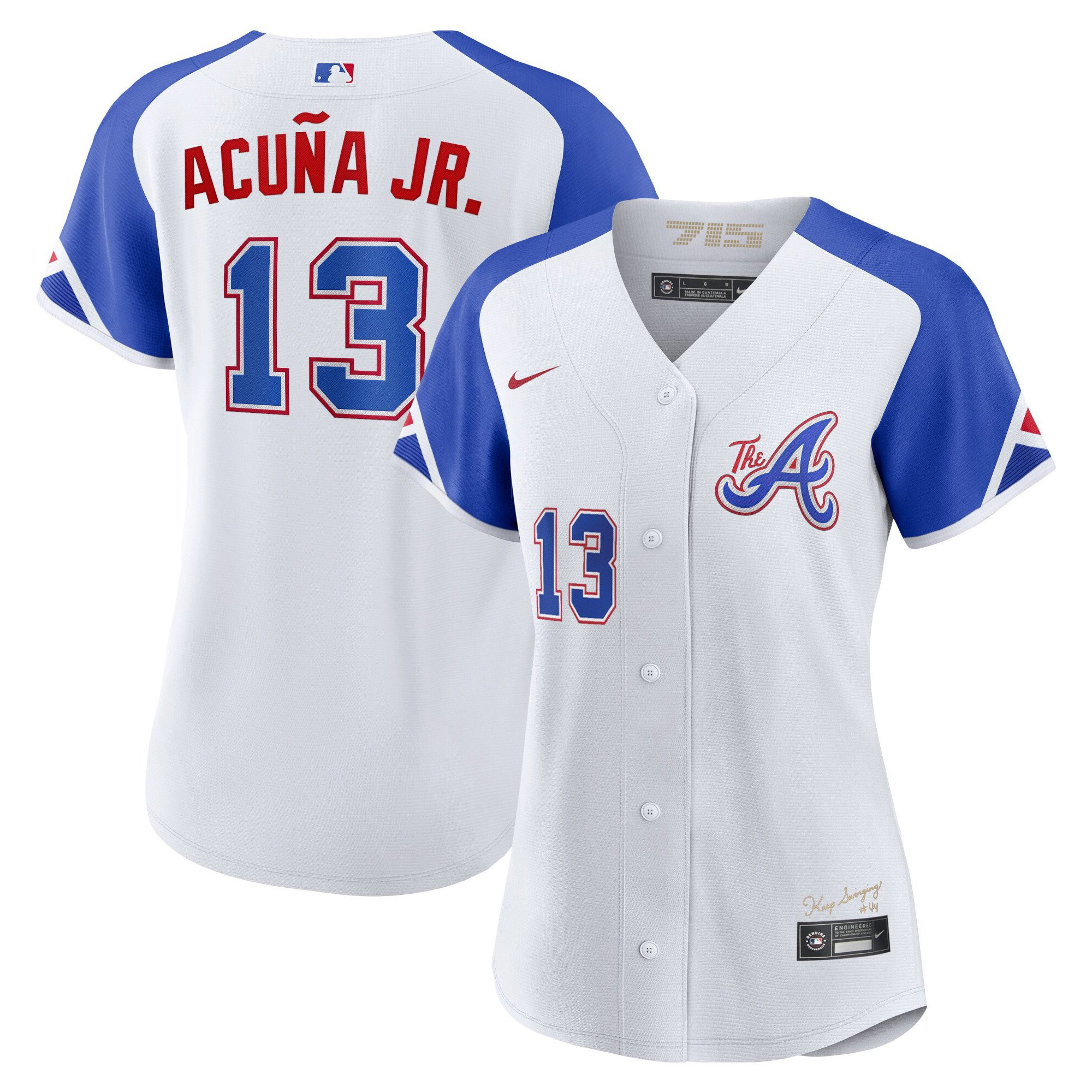 Atlanta Braves 2023 City Connect Flex Base Jersey – All Stitched - Image 11