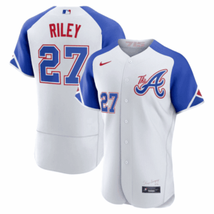 Austin Riley Atlanta Braves 2023 City Connect Jersey - All Stitched