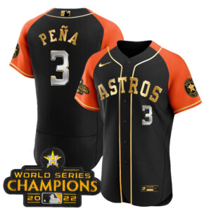 Men's Astros 2023 Gold Alternate Flex Base Jersey – All Stitched