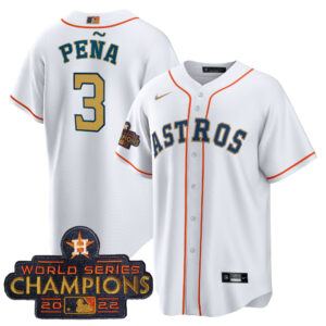 Youth's Astros 2023 Gold Cool Base Collection Jersey – All Stitched