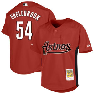 Evan Englebrook Houston Astros Jersey - All Stitched