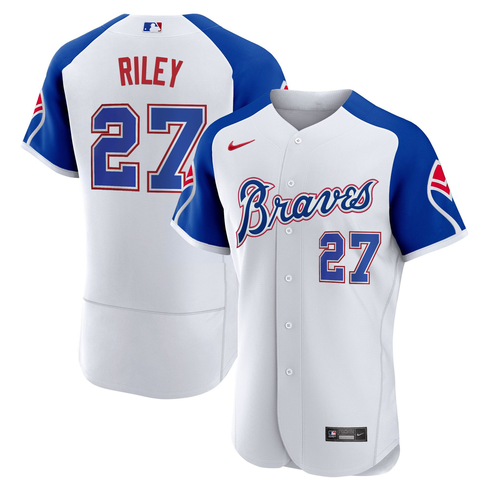 Men's Atlanta Braves Throwback 1974 - 1982 Flex Base Jersey - All Stitched - Image 3
