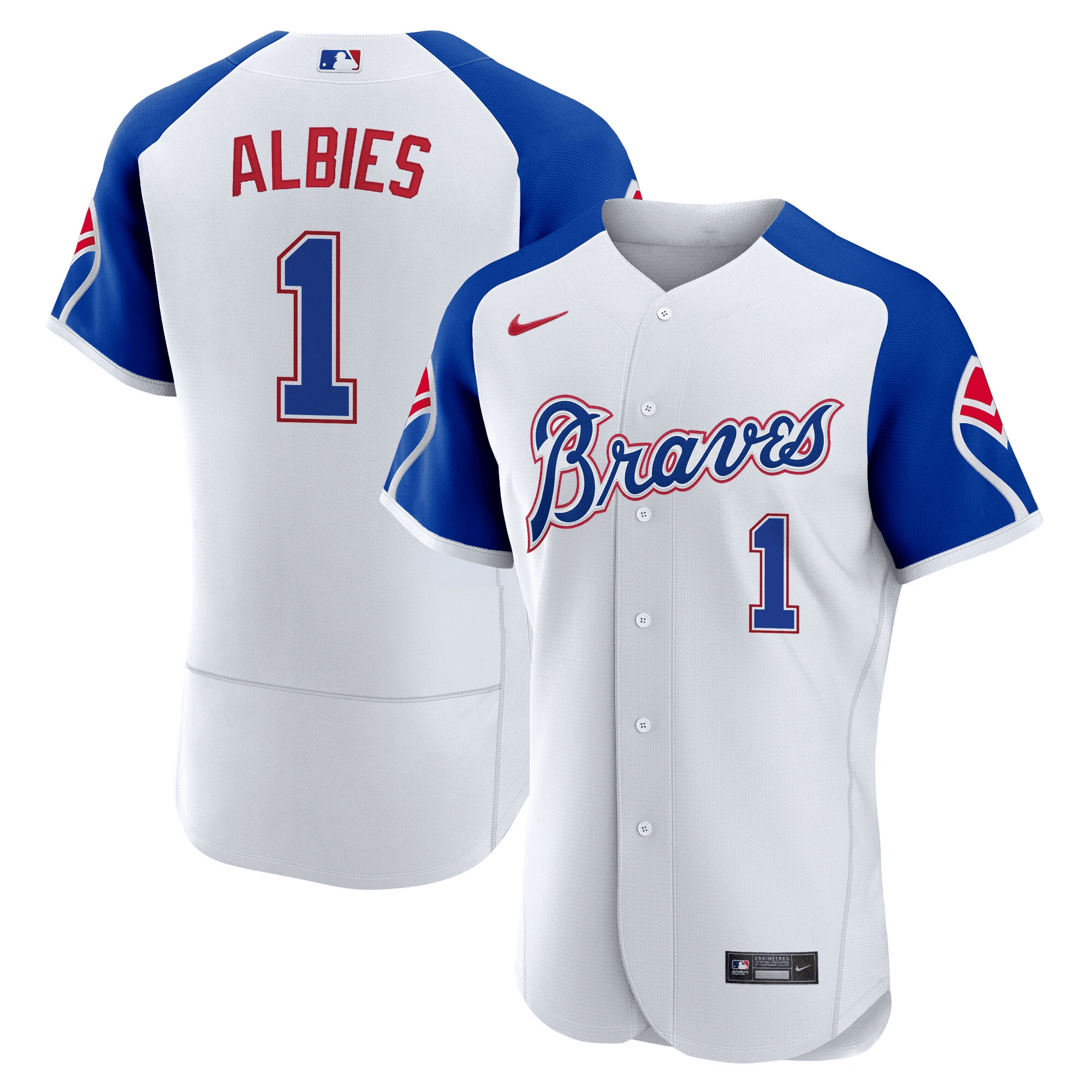 Men's Atlanta Braves Throwback 1974 - 1982 Flex Base Jersey - All Stitched - Image 6