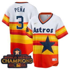 Astros 1980's Throwback Champion Patch Jersey – All Stitched