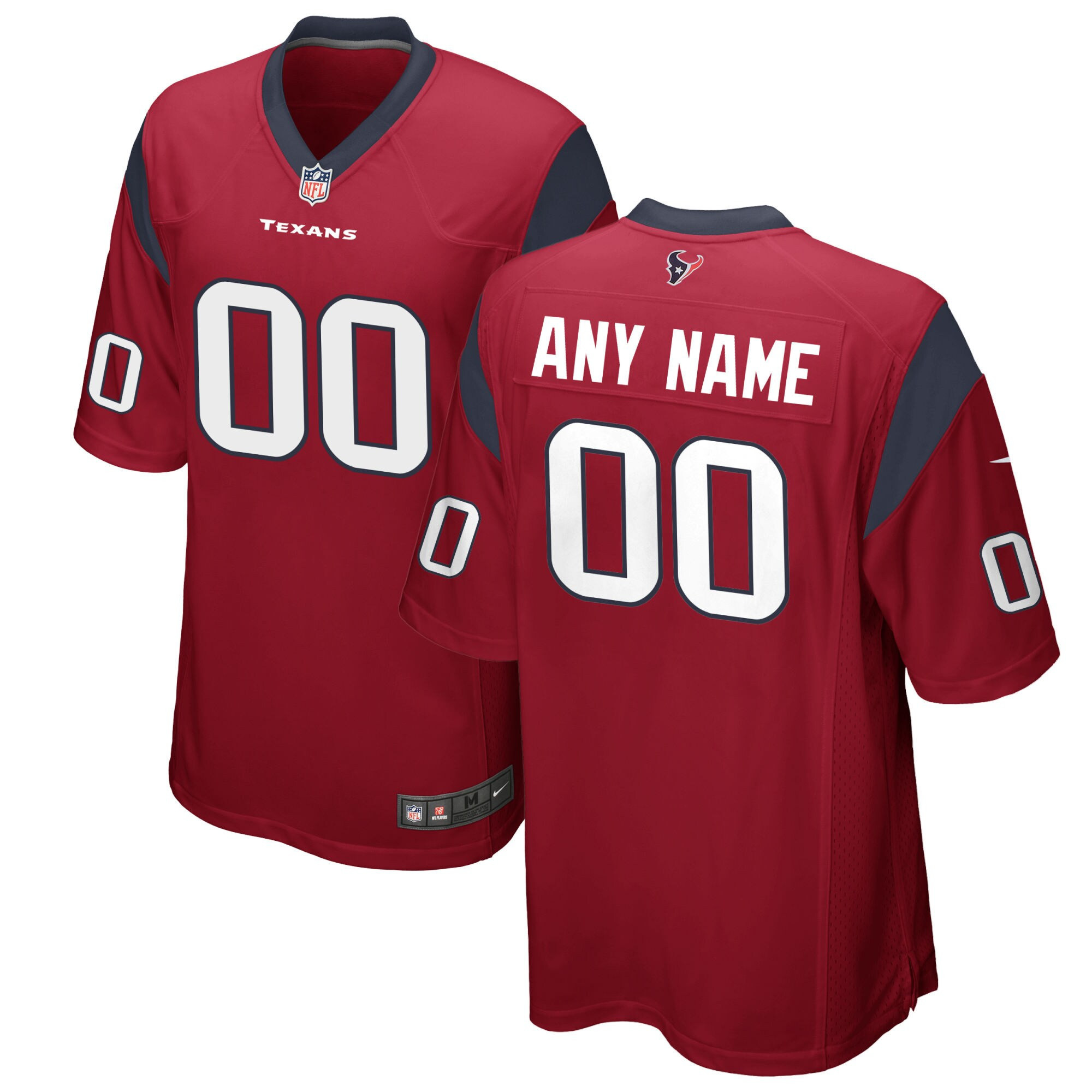 Houston Texans Custom Jersey - All Stitched - Image 2