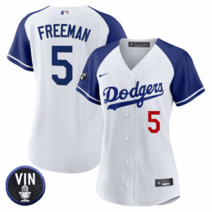 Women's Dodgers Vin Scully Patch Jersey - All Stitched