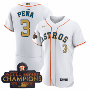 Men's Astros 2023 Gold Flex Base Collection Jersey – All Stitched