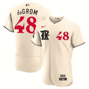 Men's Texas Rangers Cream 2023 City Connect Limited Jersey - All Stitched
