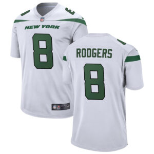 Aaron Rodgers New York Jets Jersey - All Stitched