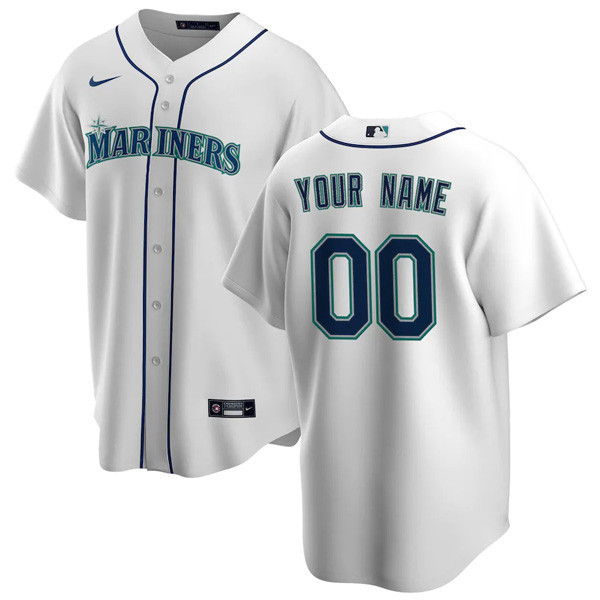 Seattle Mariners Custom Jersey - All Stitched - Image 2