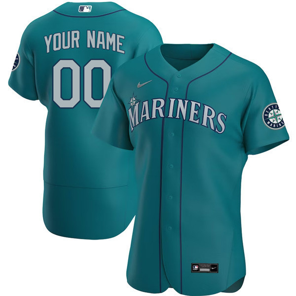 Seattle Mariners Custom Jersey - All Stitched - Image 5