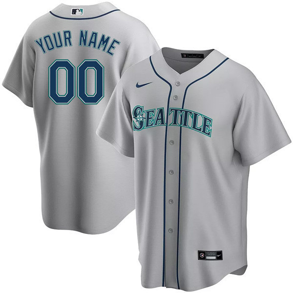 Seattle Mariners Custom Jersey - All Stitched - Image 4
