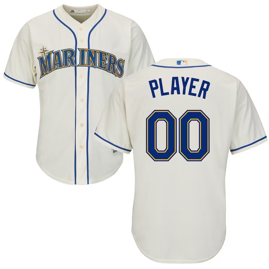 Seattle Mariners Custom Jersey - All Stitched - Image 8