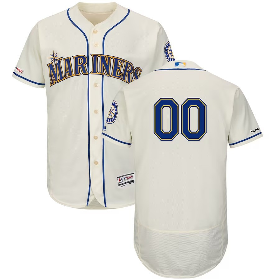 Seattle Mariners Custom Jersey - All Stitched - Image 7