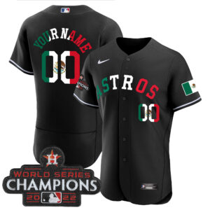 Astros 2023 Mexico Custom Jersey – All Stitched