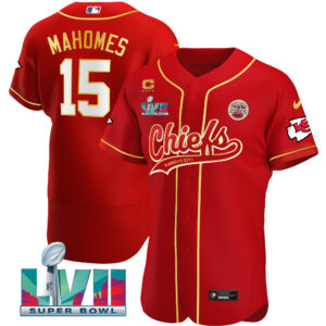 Men's Chiefs Super Bowl LVII Flex Base Jersey - All Stitched
