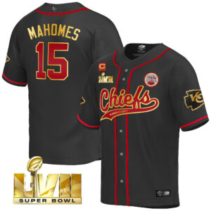 Men's Chiefs Super Bowl LVII 2023 World Baseball Classic Jersey V2 - All Stitched