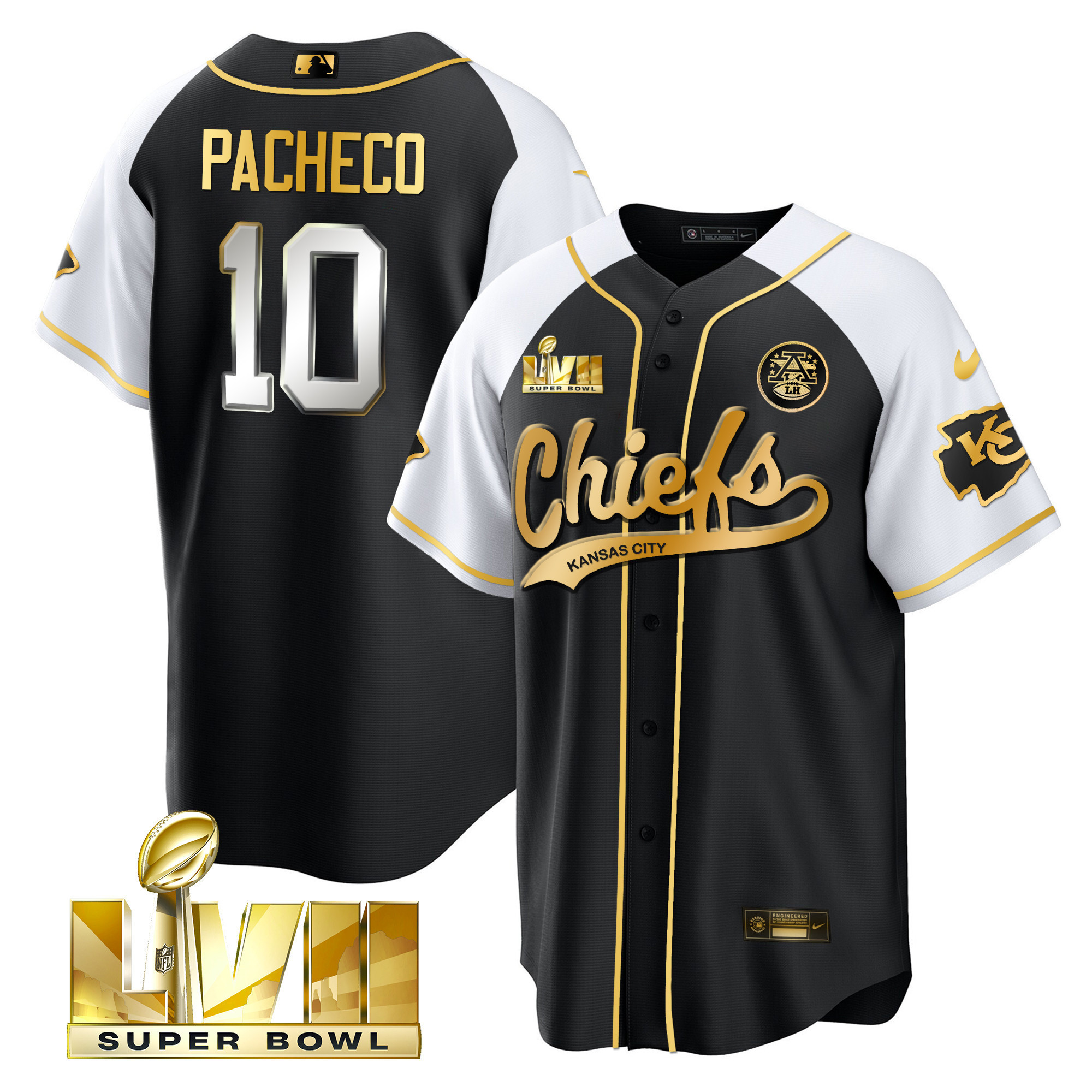 Men's Chiefs Super Bowl LVII Alternate Cool Base Jersey - All Stitched - Image 27