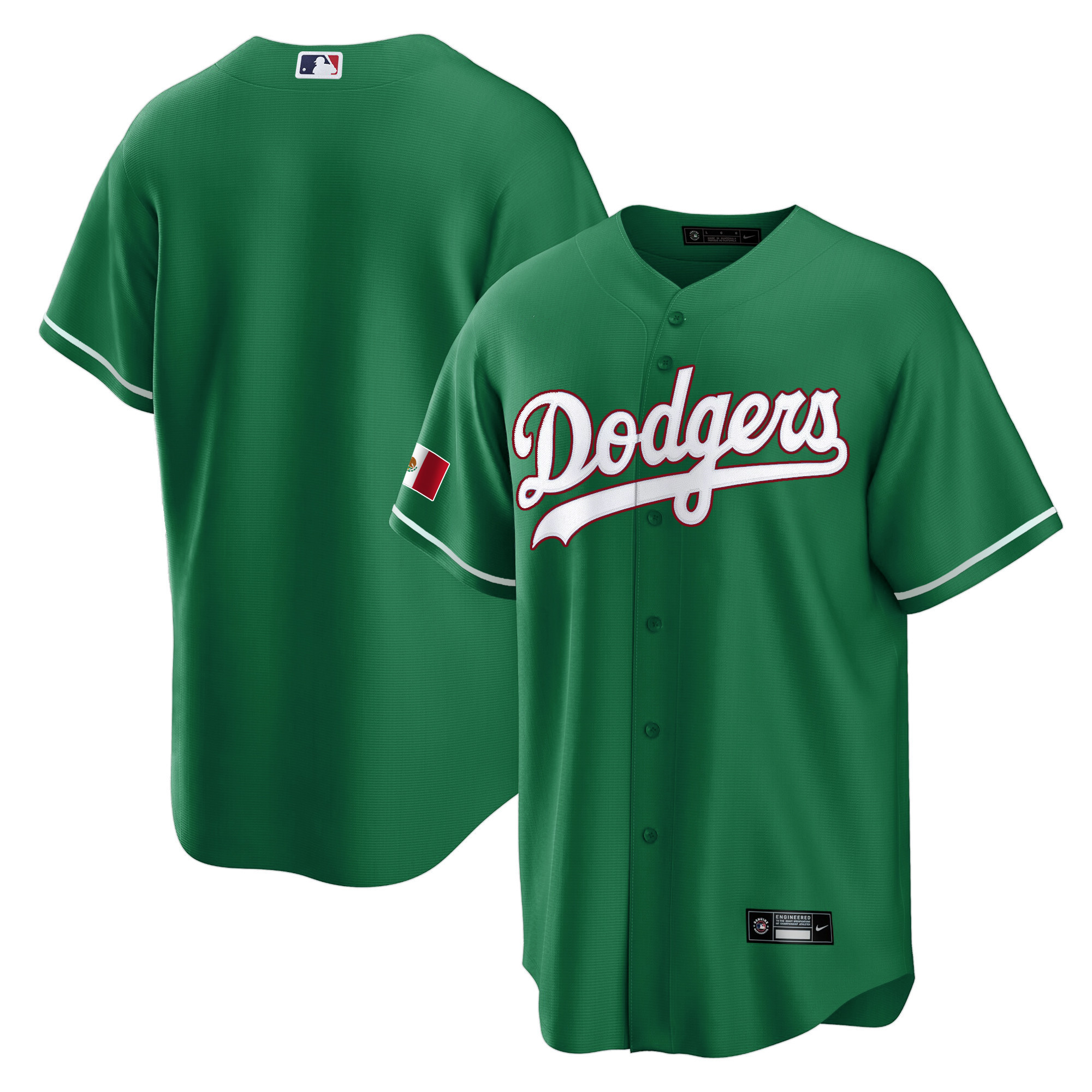 Men's Los Angeles Dodgers Mexico Cool Base Jersey - All Stitched - Image 21